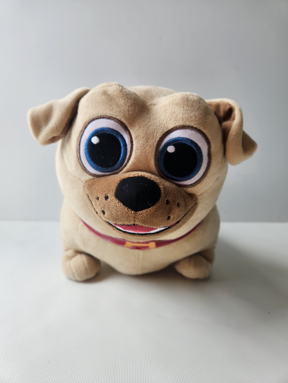 Disney Rolly The Pug Plush 12" Puppy Dog Pals Stuffed Animal Kids Toy Medium